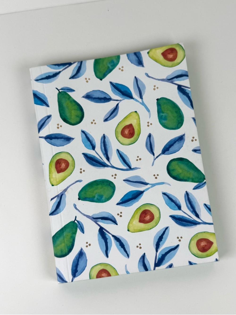 Green Inspired Avocado Notebook Journal Chlorine-Free Lined Soy Ink 5” x 7”